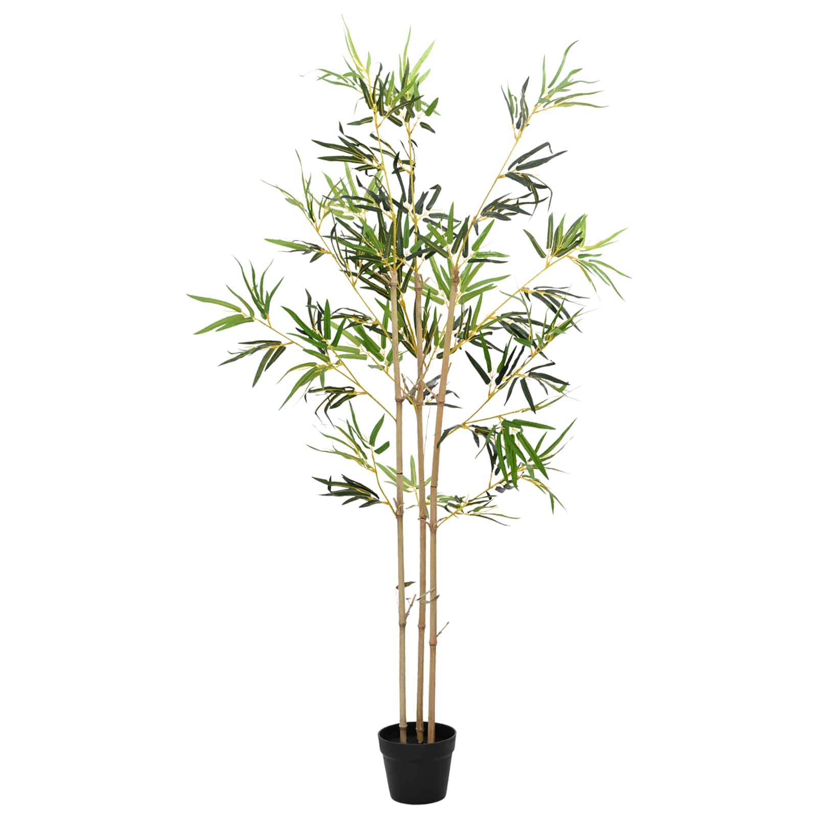 vidaXL Nepp Bambo Boom Groen 55 x 16 x 150 cm Stof en Bamboe