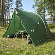 vidaXL Waterdichte Tent -persoons Groen 185T Polyester met PU Coating