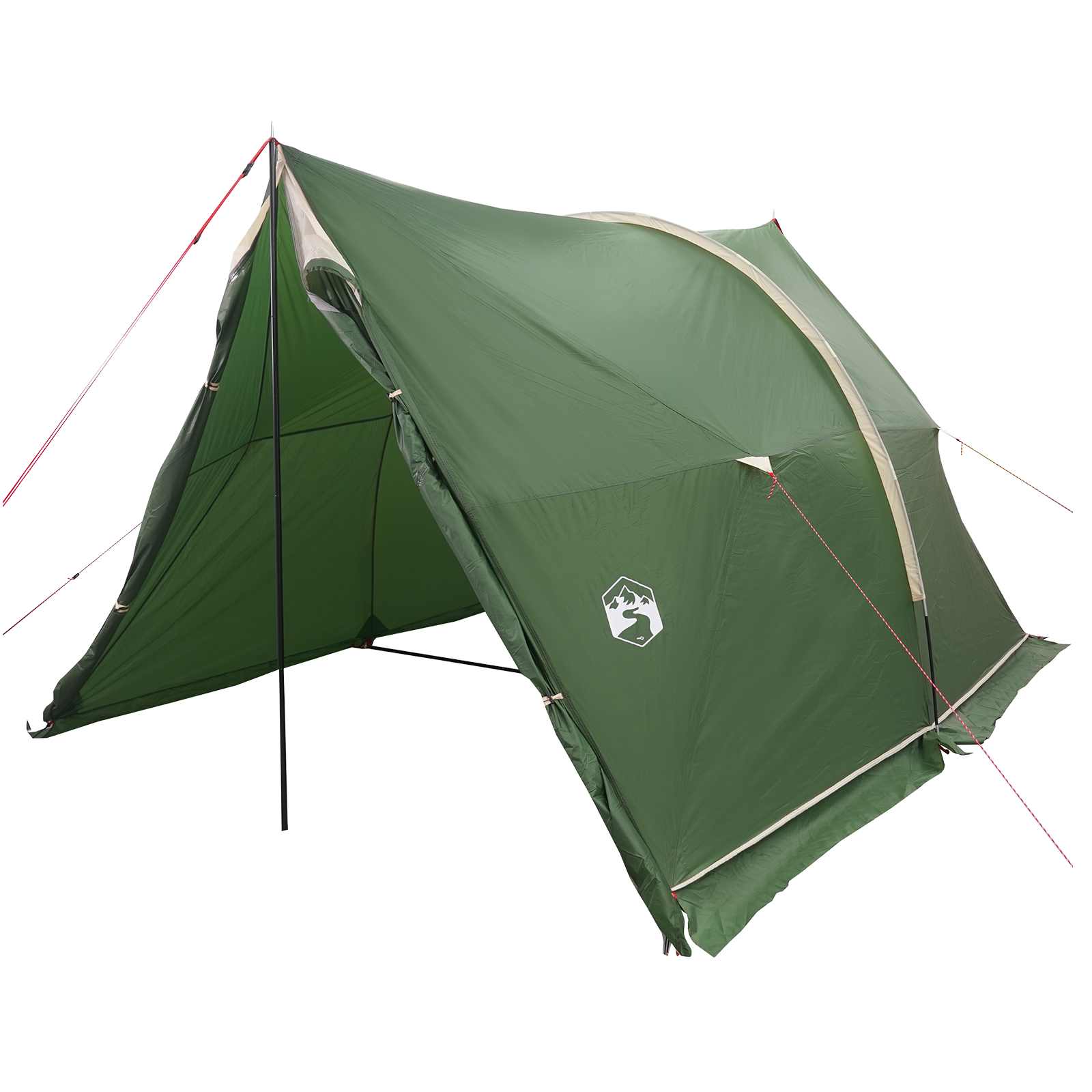 vidaXL Waterdichte Tent -persoons Groen 185T Polyester met PU Coating