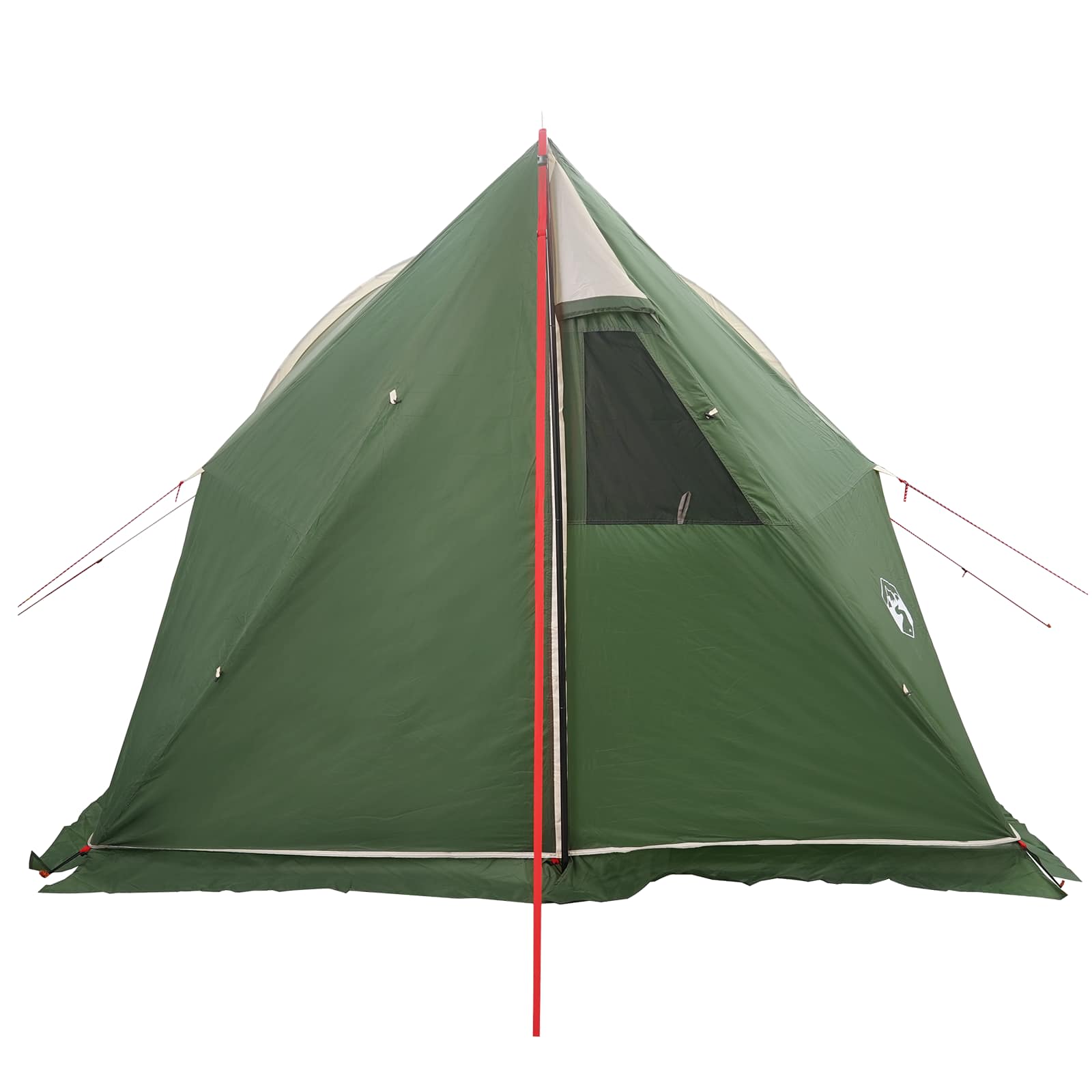 vidaXL Waterdichte Tent -persoons Groen 185T Polyester met PU Coating