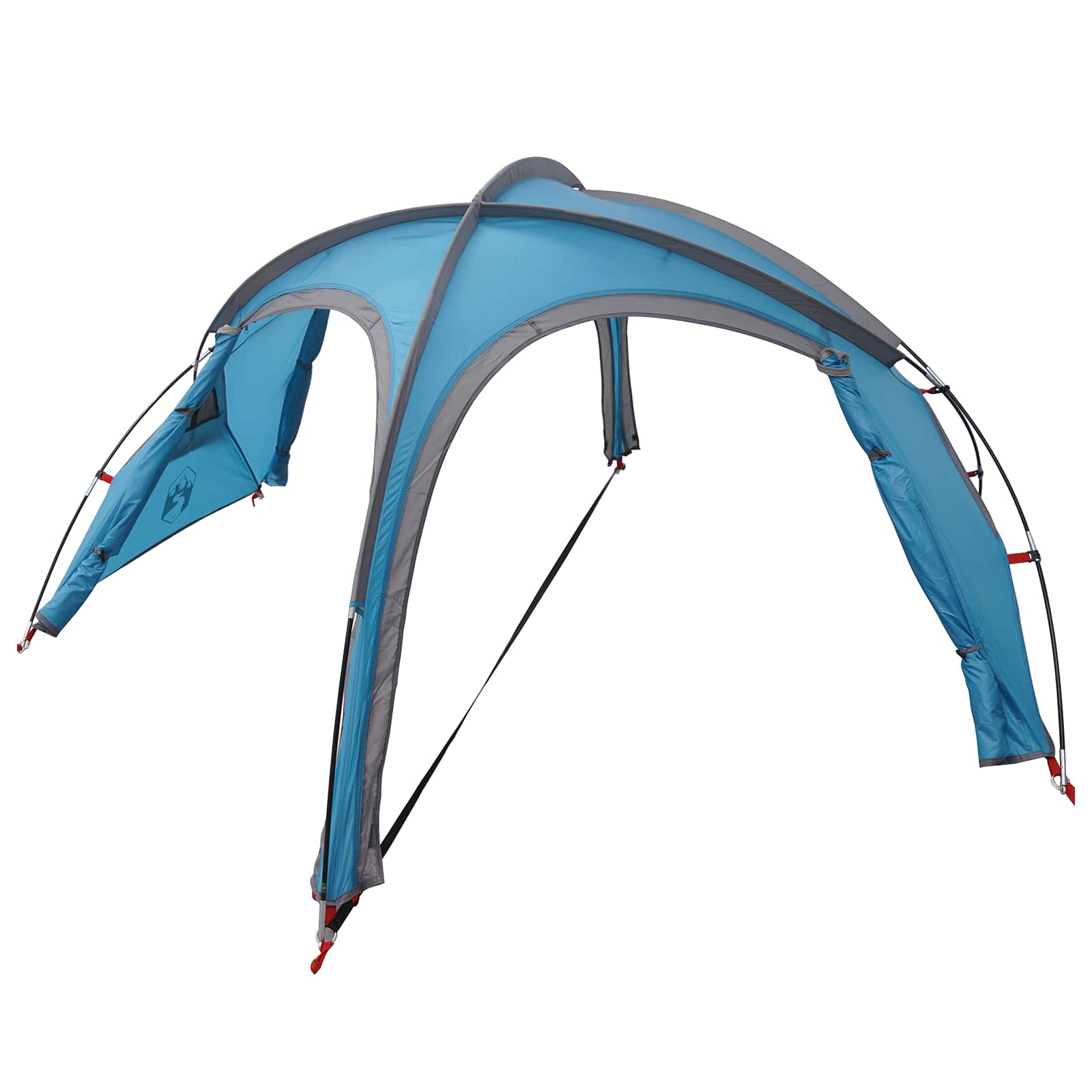 vidaXL Trekkingtent met regenhoes waterdicht 2-persoons Groen