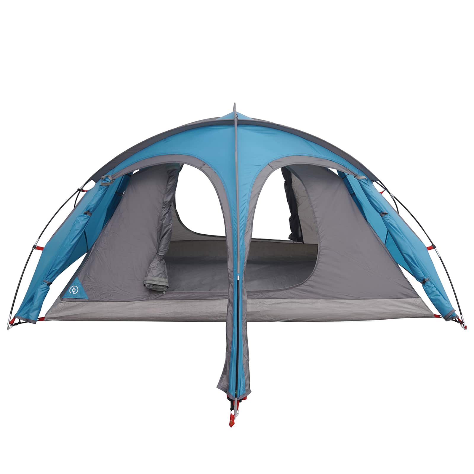vidaXL Trekkingtent met regenhoes waterdicht 2-persoons Groen