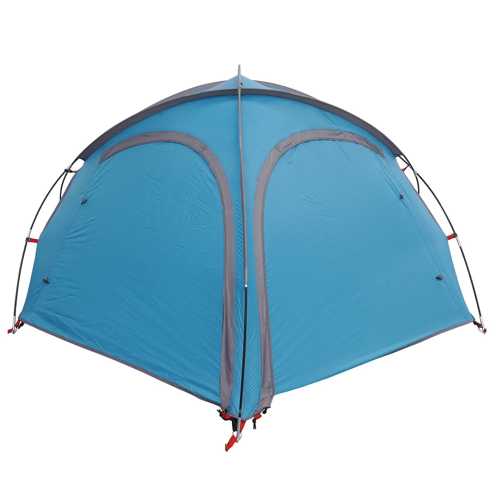 vidaXL Trekkingtent met regenhoes waterdicht 2-persoons Groen
