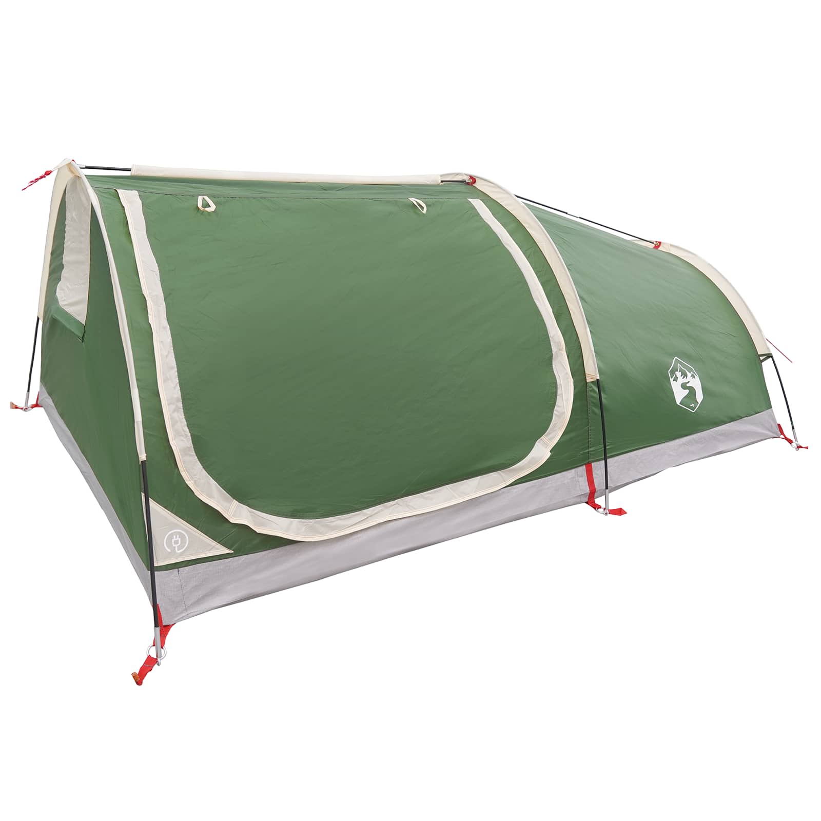 vidaXL Hiking Tent Waterdicht 1-persoons 1-Persoons Groen