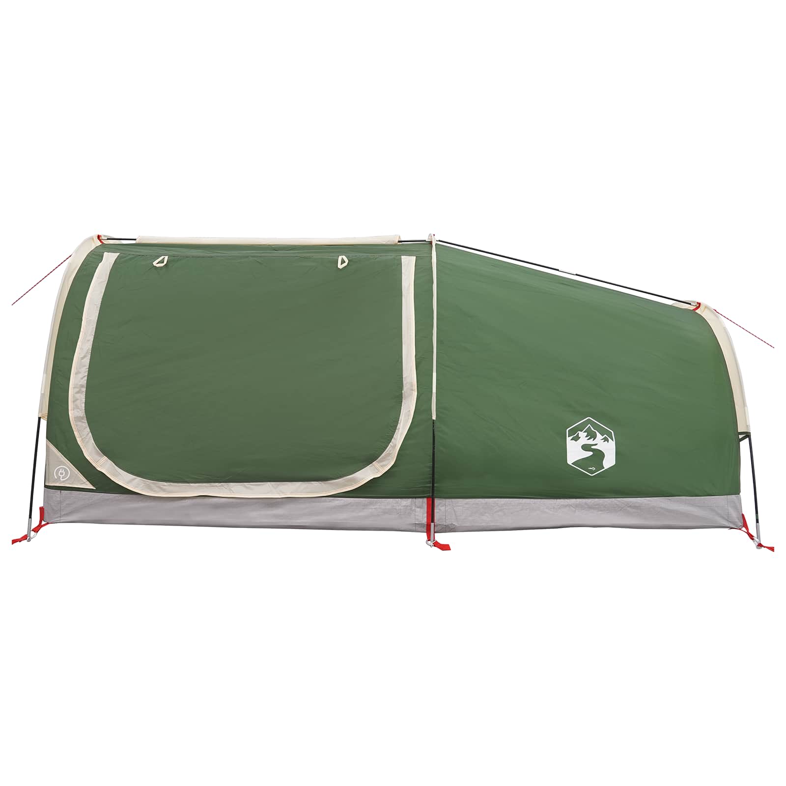 vidaXL Hiking Tent Waterdicht 1-persoons 1-Persoons Groen
