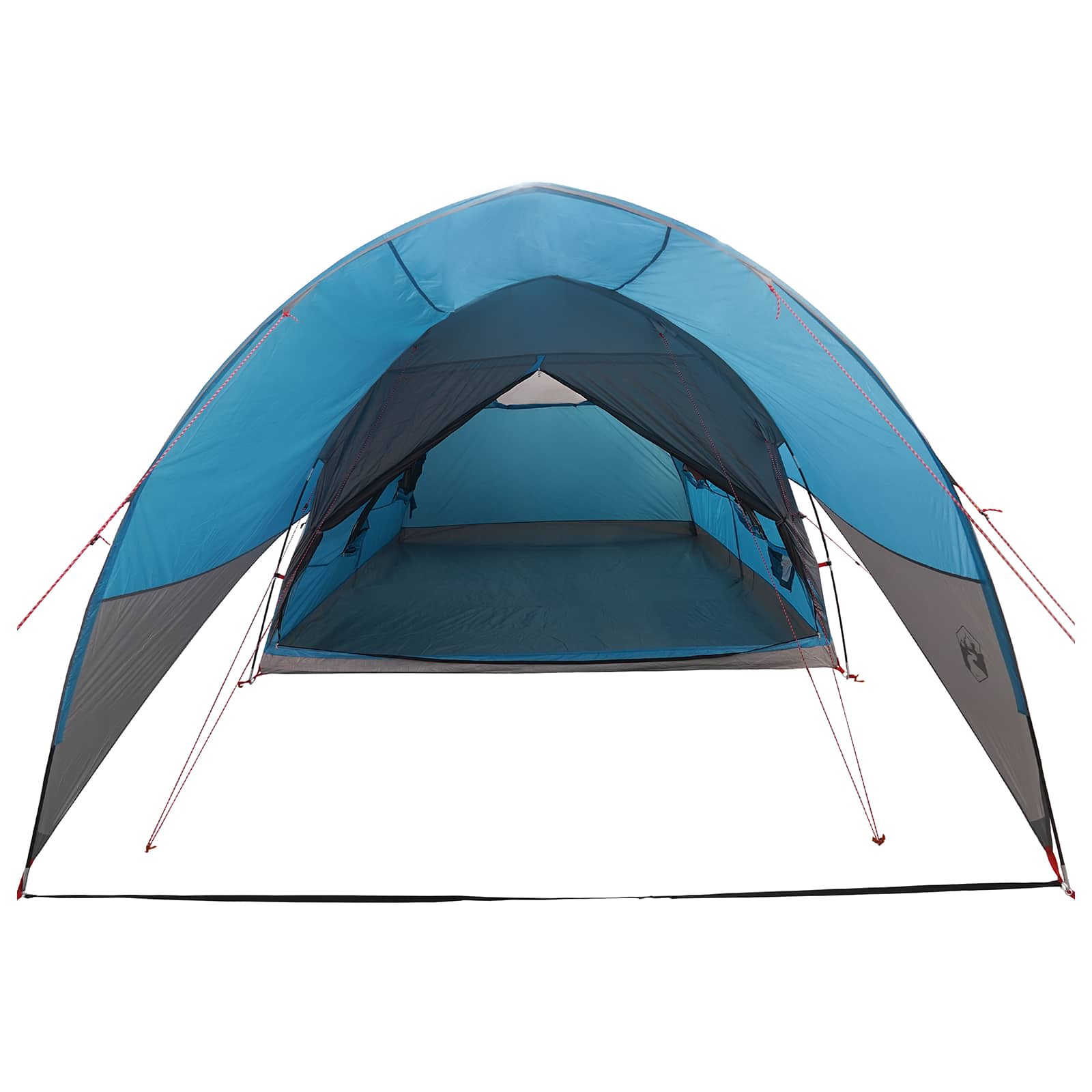 vidaXL Tunnel Tent met Waterdichte Regenhoes 10-persoons Groen