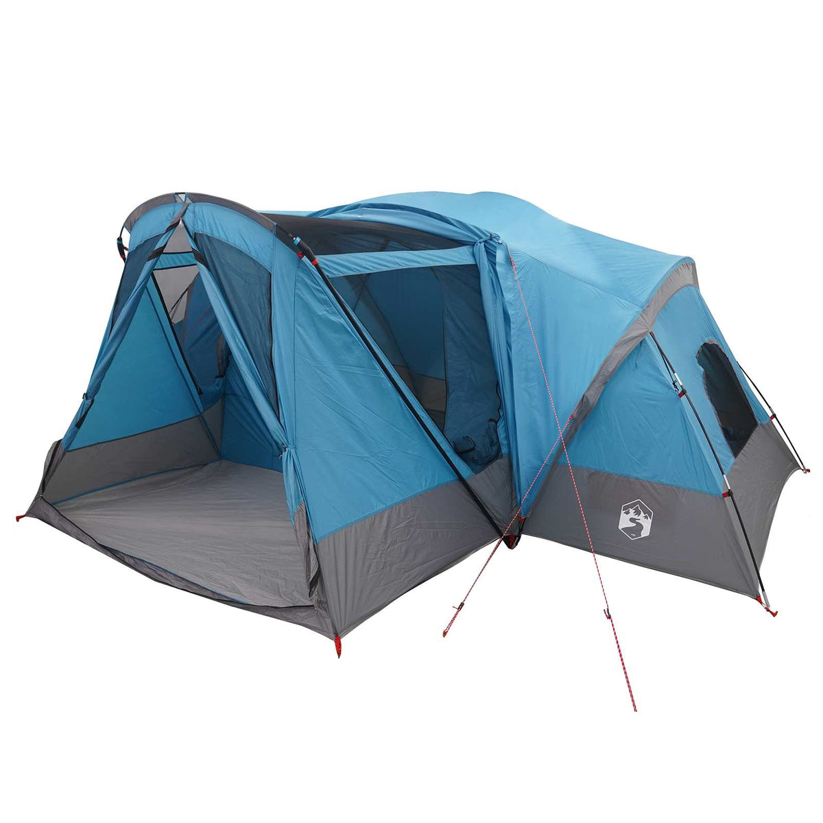 vidaXL Trekkingtent met waterdichte regenfly 10-persoons Groen
