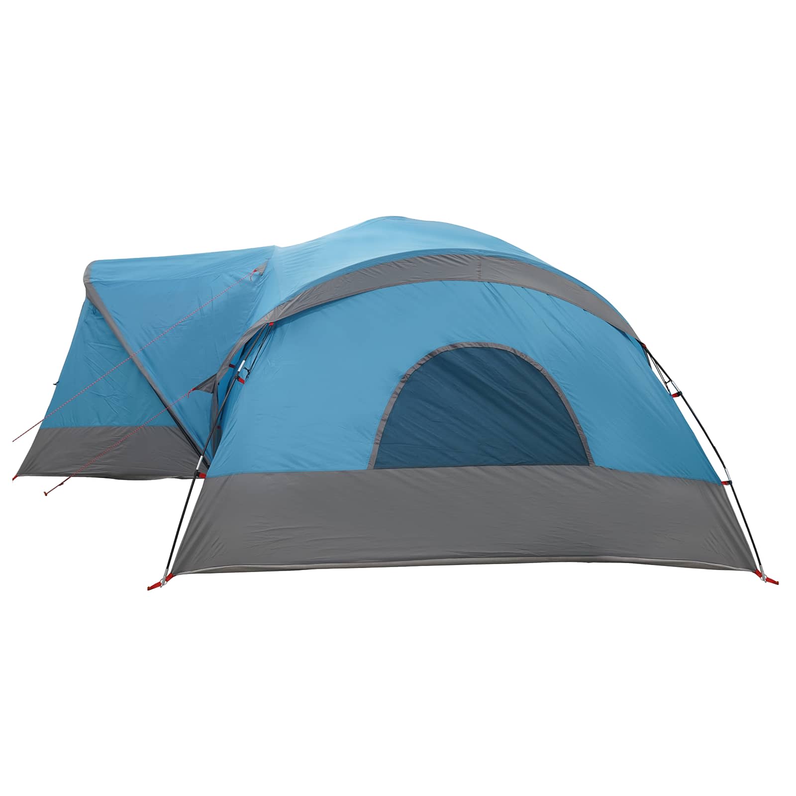 vidaXL Trekkingtent met waterdichte regenfly 10-persoons Groen