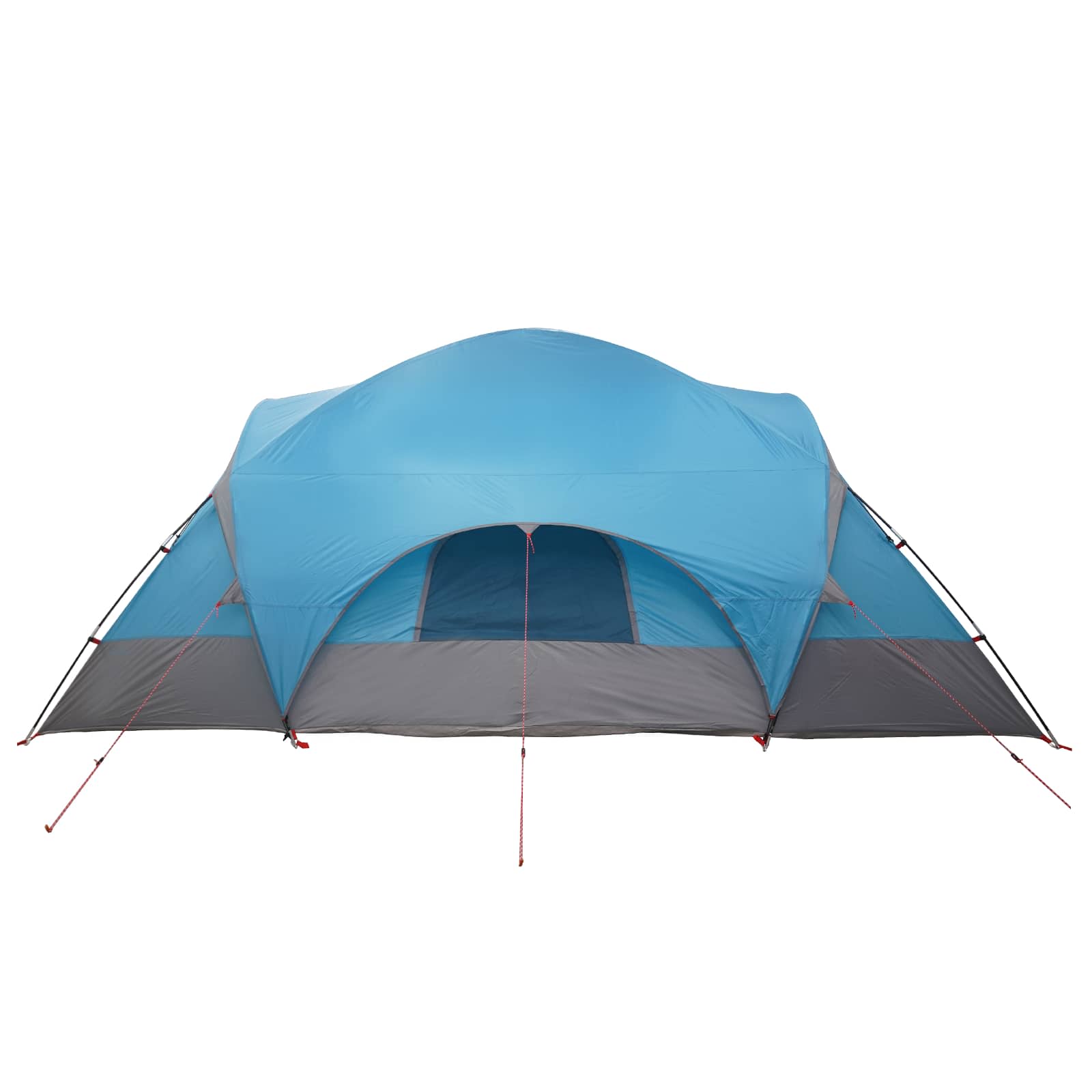 vidaXL Trekkingtent met waterdichte regenfly 10-persoons Groen