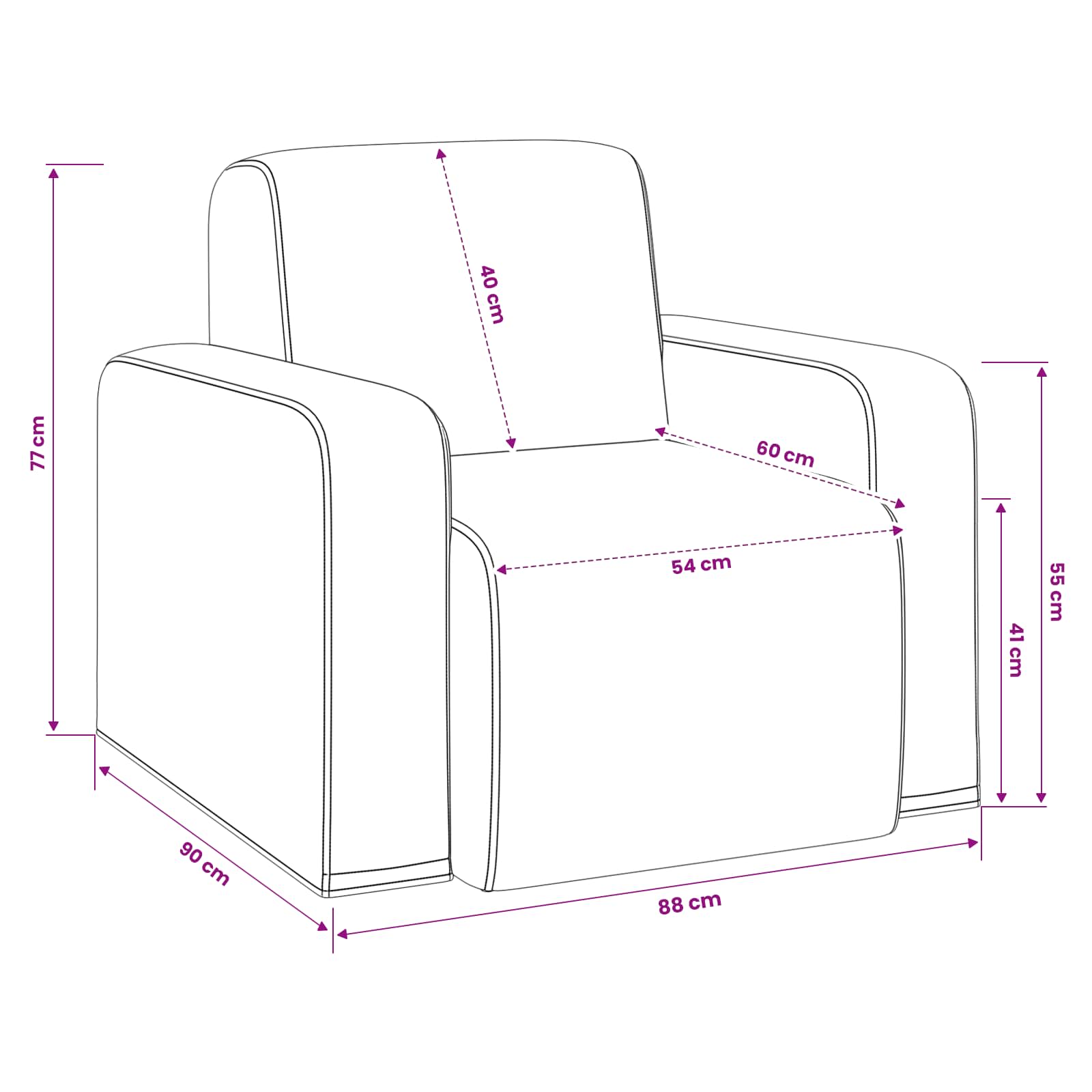 vidaXL Fauteuil Taupe corduroy