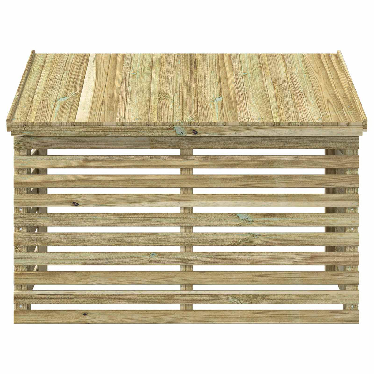 vidaXL Omkasting voor airconditioner 90x40x60 cm Geïmpregneerd grenenhout