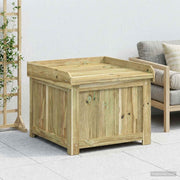 vidaXL Kussenbox voor buiten Geïmpregneerd grenenhout 58,5 x 60 x 47 cm