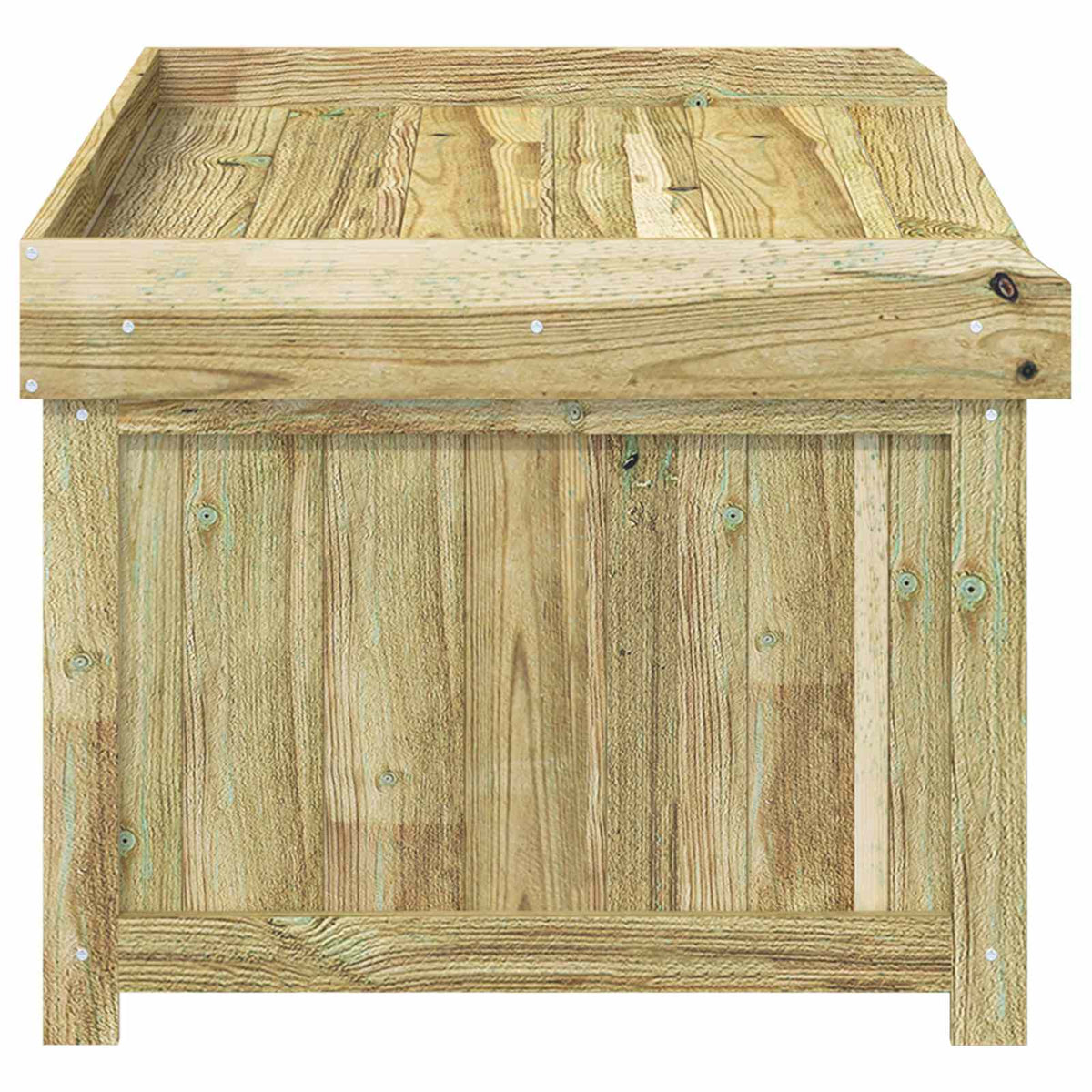 vidaXL Kussenbox voor buiten Geïmpregneerd grenenhout 58,5 x 60 x 47 cm