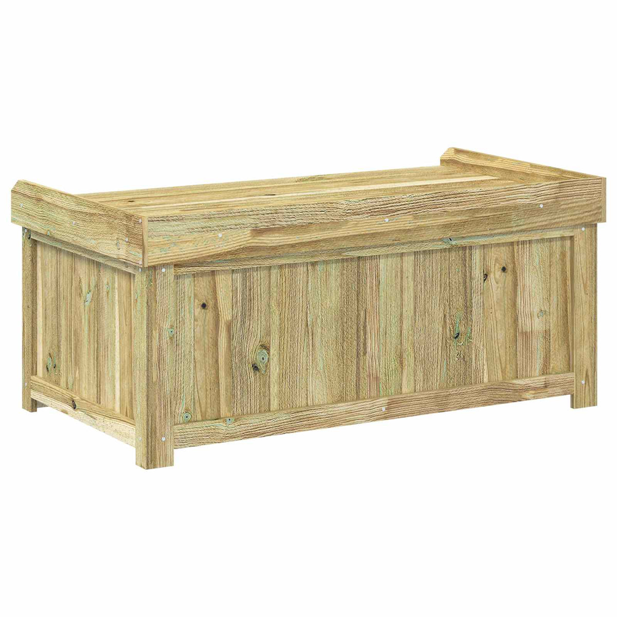 vidaXL Kussenbox voor buiten Geïmpregneerd grenenhout 58,5 x 60 x 47 cm
