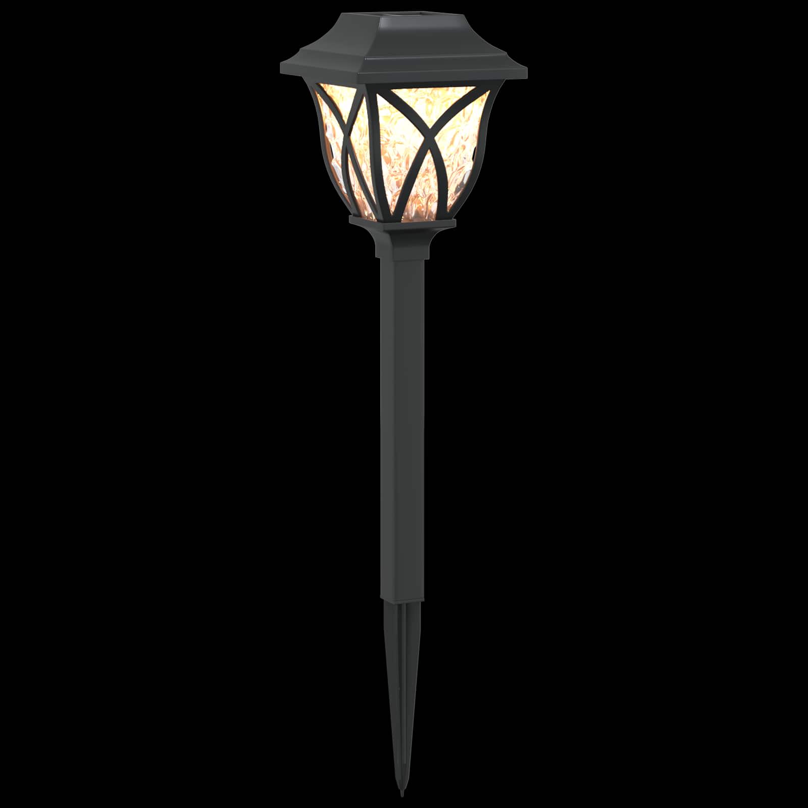 vidaXL Buitenzonne-lampen met grondpin 6 pcs Warmwit 42 cm PP