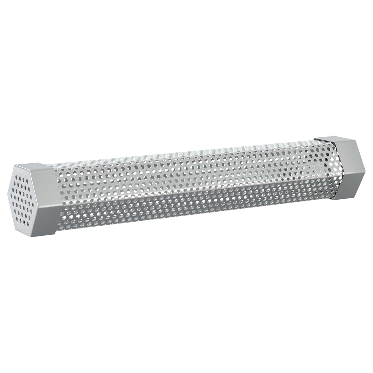 vidaxl Rookbuis 2 st Ø 5 x 30 cm Roestvrij staal 304 zilver