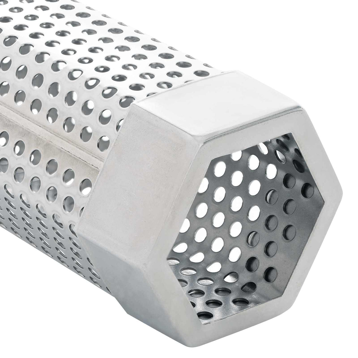 vidaxl Rookbuis 2 st Ø 5 x 30 cm Roestvrij staal 304 zilver