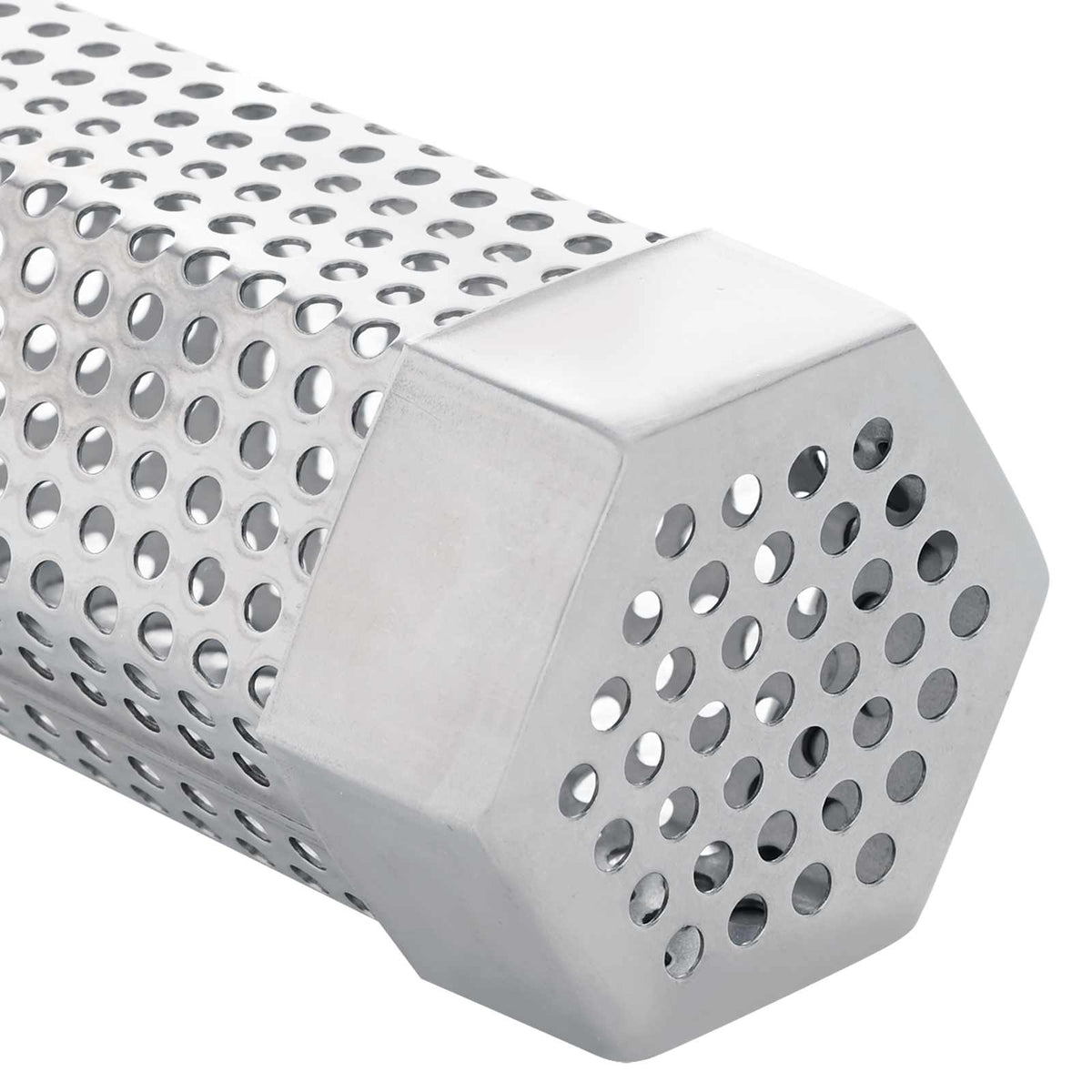 vidaxl Rookbuis 2 st Ø 5 x 30 cm Roestvrij staal 304 zilver