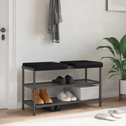 vidaXL Bankkussen 2 st Kunstleer Zwart Diepte 35 cm