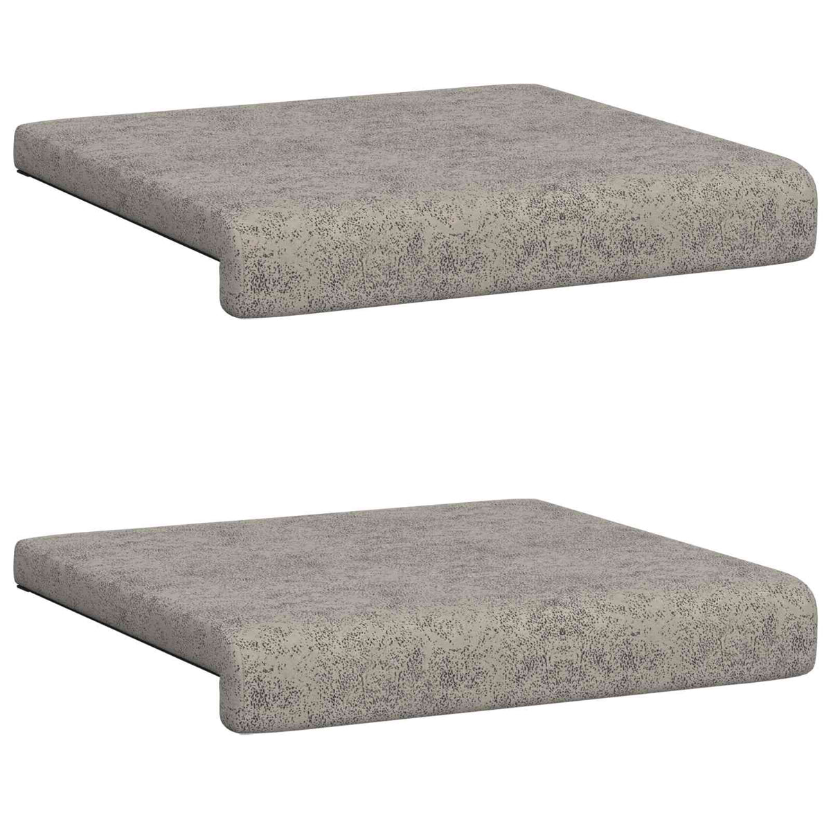 vidaXL Bankkussen 2 st Faux Suède Stof Legergroen Diepte 35 cm