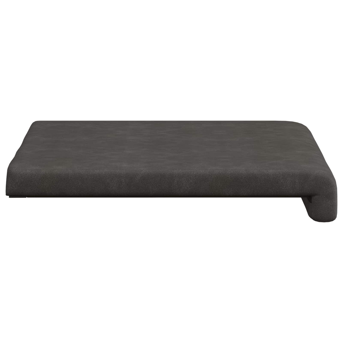 vidaXL Bankkussen 2 st Kunstleer Zwart Diepte 35 cm