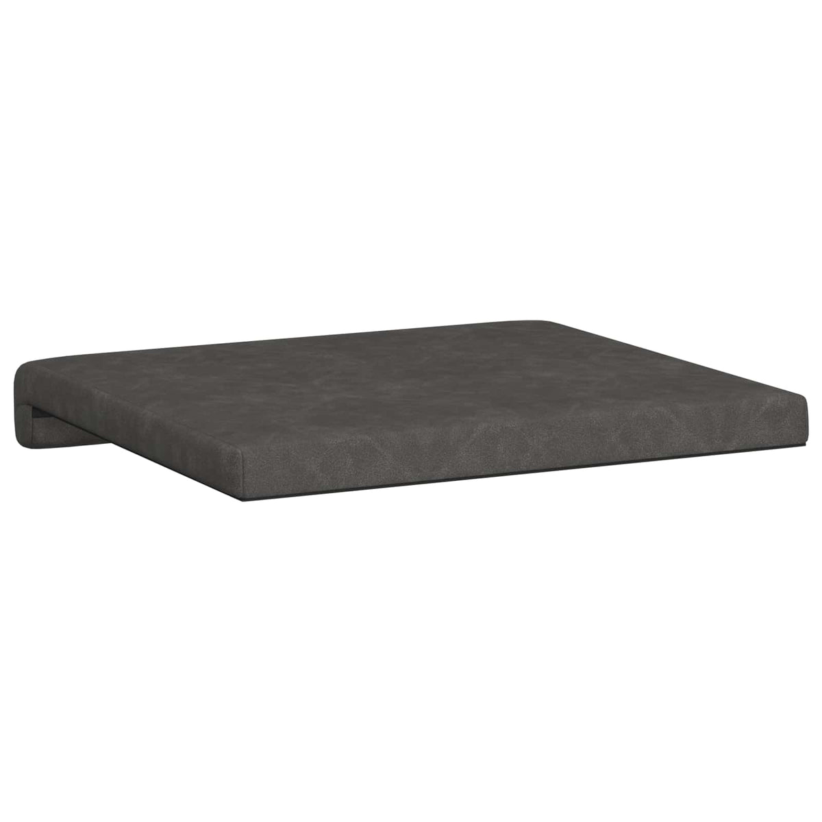 vidaXL Bankkussen 2 st Kunstleer Zwart Diepte 35 cm