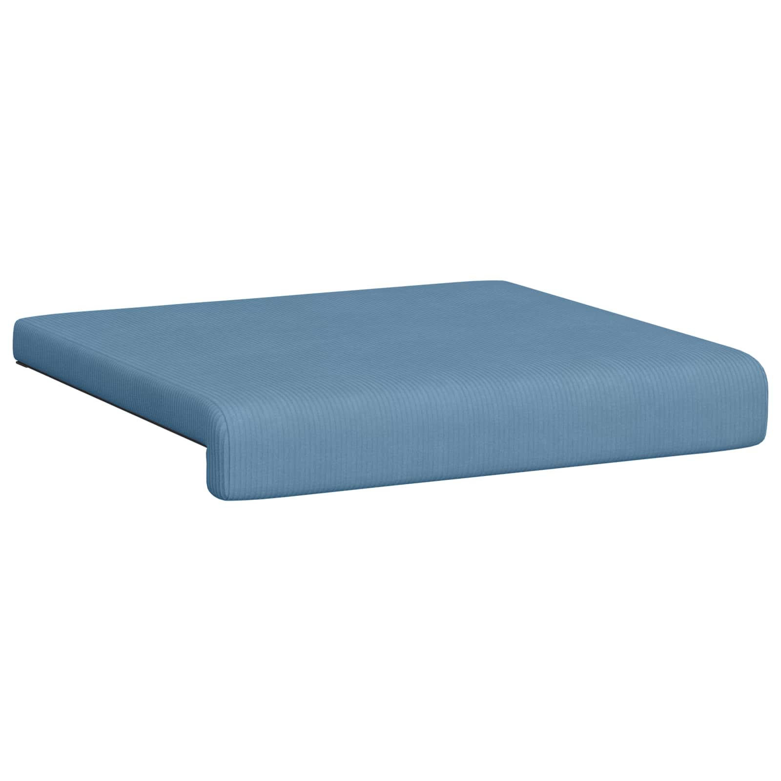 vidaXL Bankkussen 4 st corduroy Grijs groen Diepte 35 cm