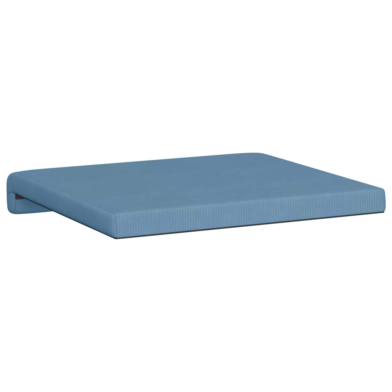 vidaXL Bankkussen 4 st corduroy Grijs groen Diepte 35 cm
