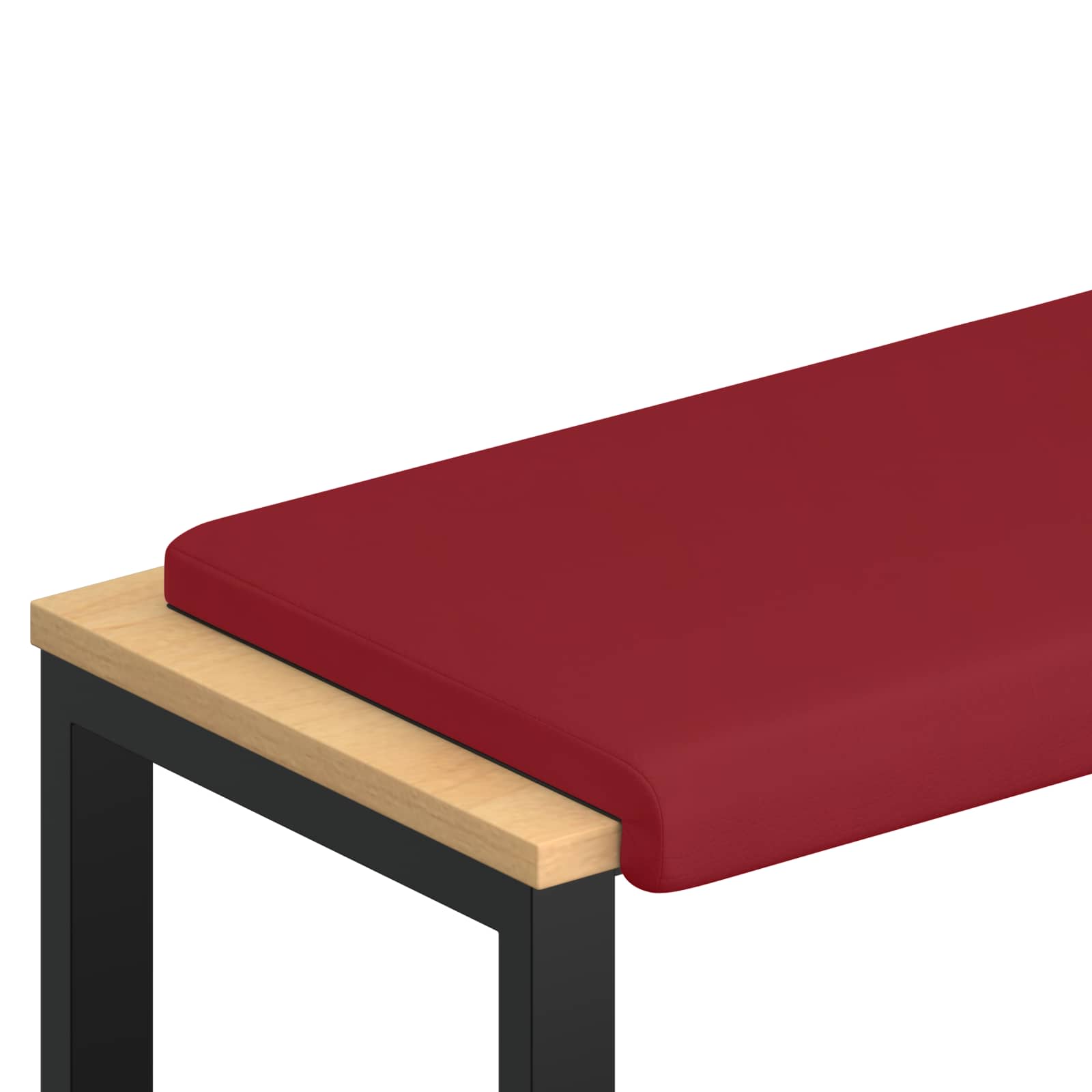 vidaXL Bankkussen Kunstleer Bruin Diepte 35 cm