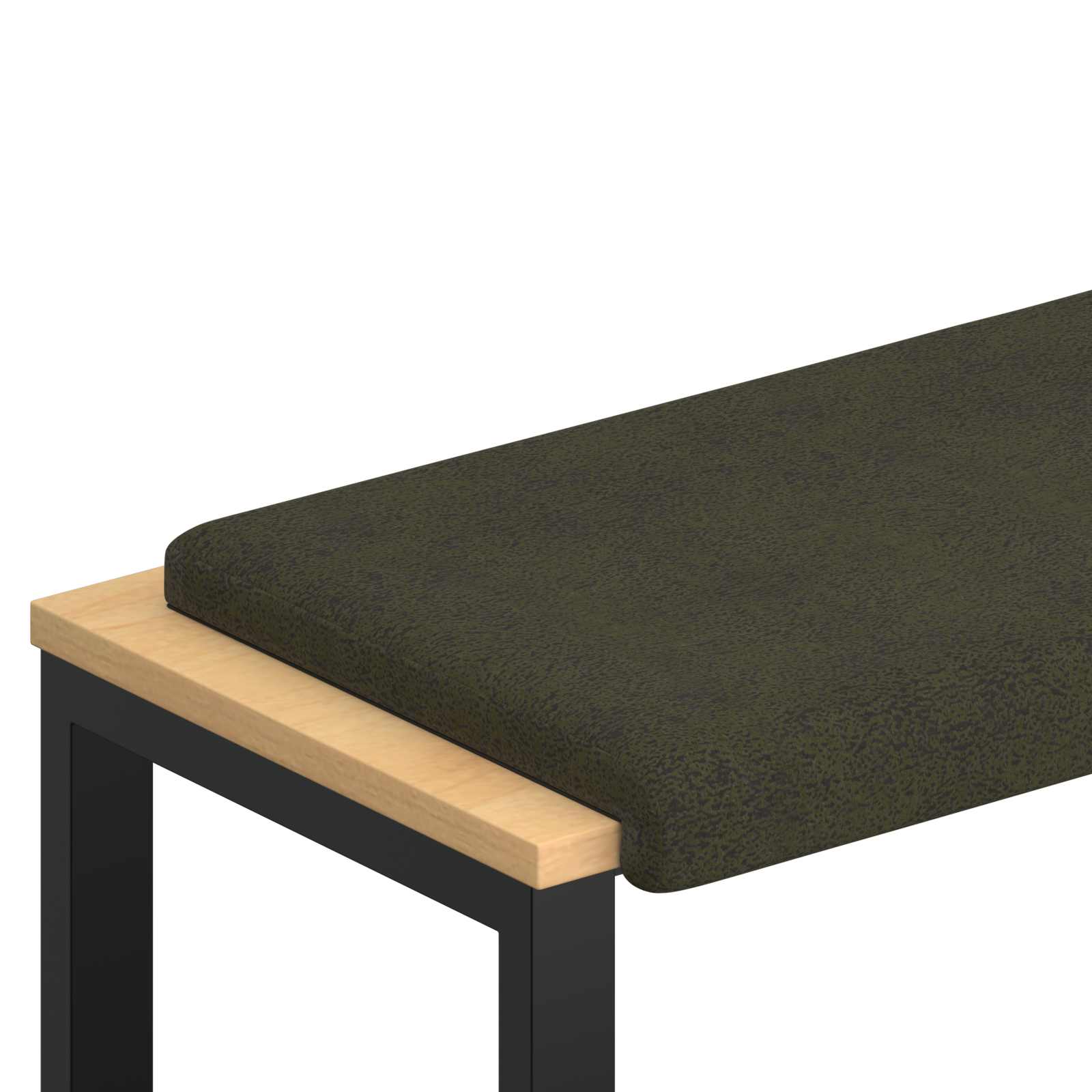vidaXL Bankkussen Faux Suède Stof Donkergrijs Diepte 35 cm