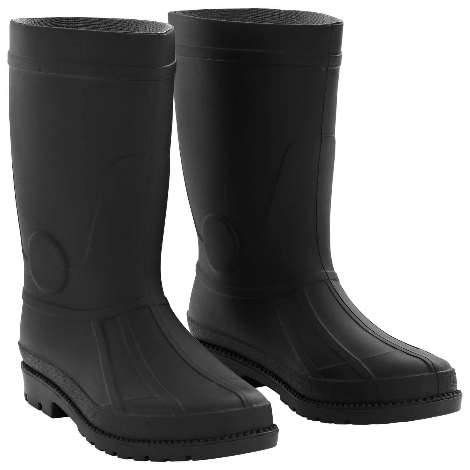 vidaXL Regenlaarzen PVC Maat 38 Zwart