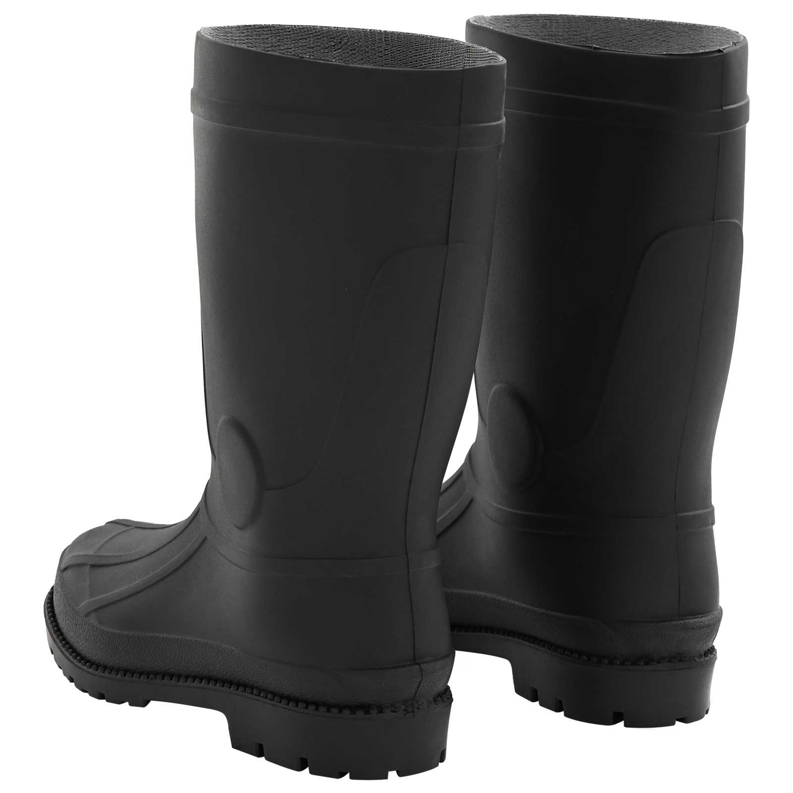 vidaXL Regenlaarzen PVC Maat 38 Zwart