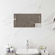 vidaXL LED Badkamer Spiegel Doorzichtig 60 x 30 cm gehard glas
