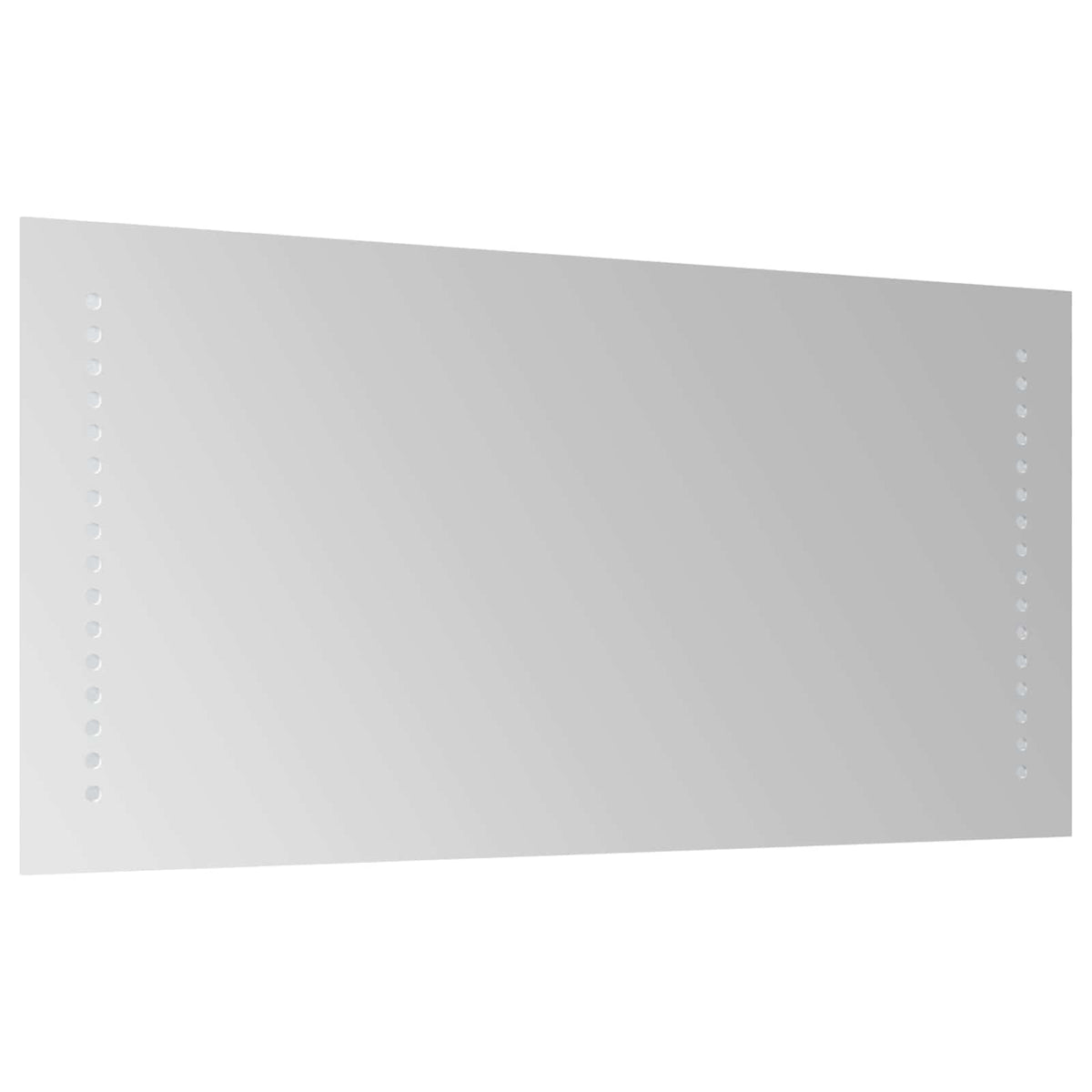 vidaXL LED Badkamer Spiegel Doorzichtig 60 x 30 cm gehard glas