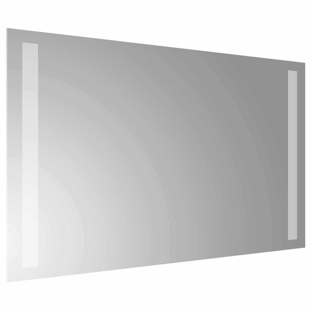 vidaXL LED Badkamer Spiegel Transparant 50 x 30 cm gehard glas