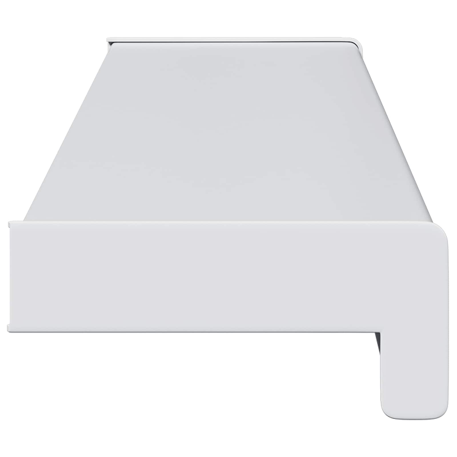 vidaXL Raamsokkel Wit 80 x 10 x 4,5 cm PVC gemengd met UPVC