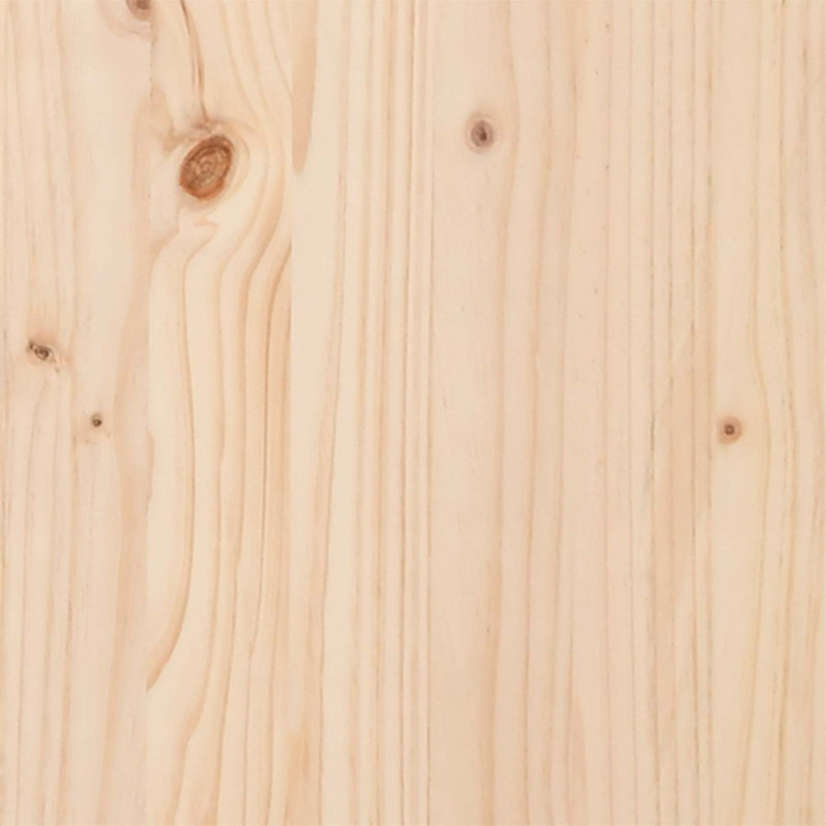 vidaXL Schuifdeur Wit 100x208 cm Massief Hout Vuren