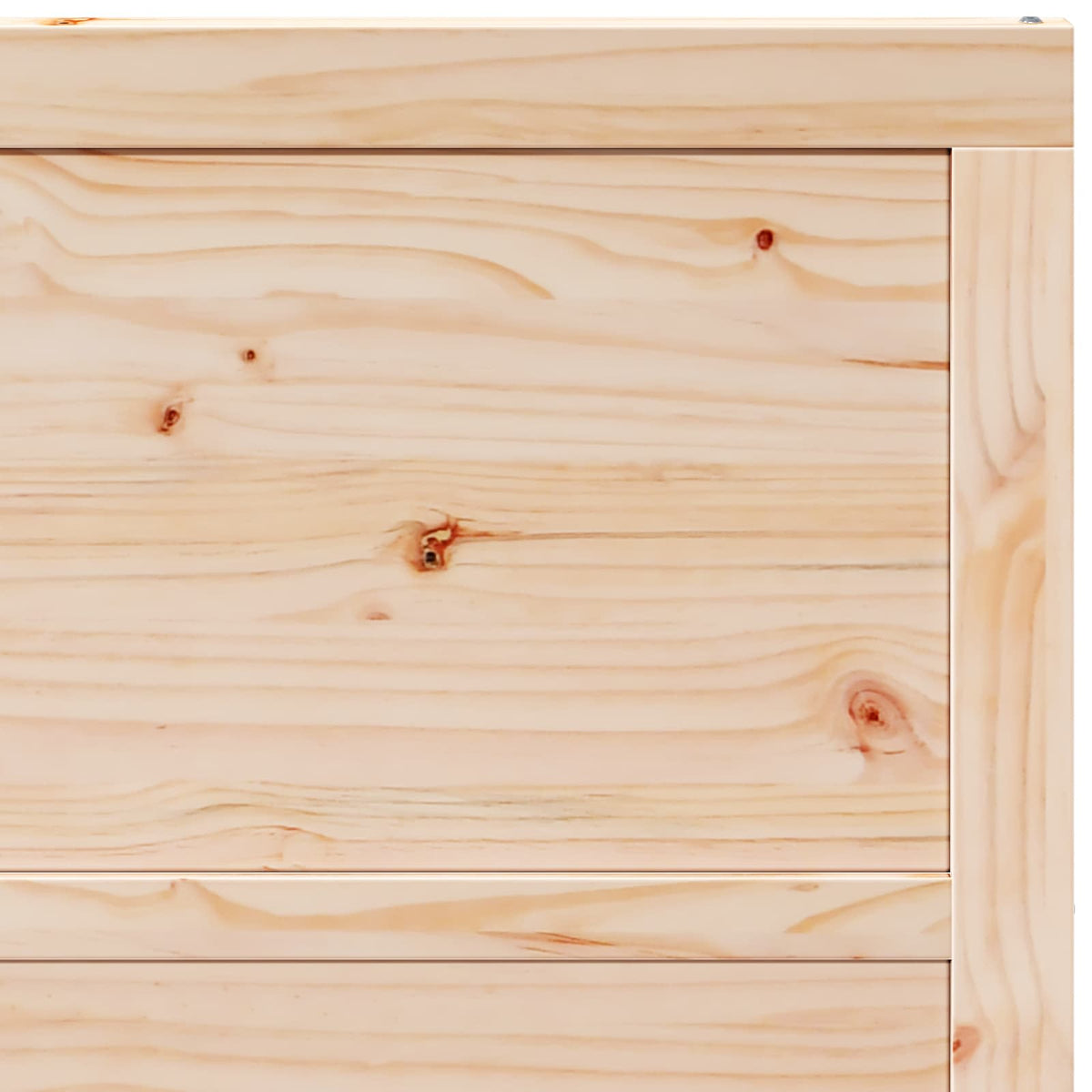 vidaXL Schuifdeur Wit 100x208 cm Massief Hout Vuren