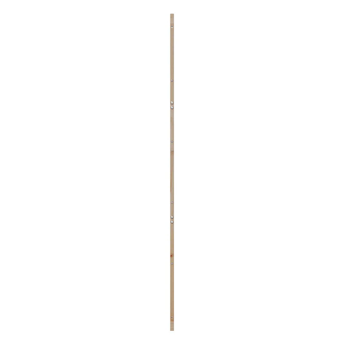 vidaXL Schuifdeur Bruin 100 x 210 cm Massief grenenhout