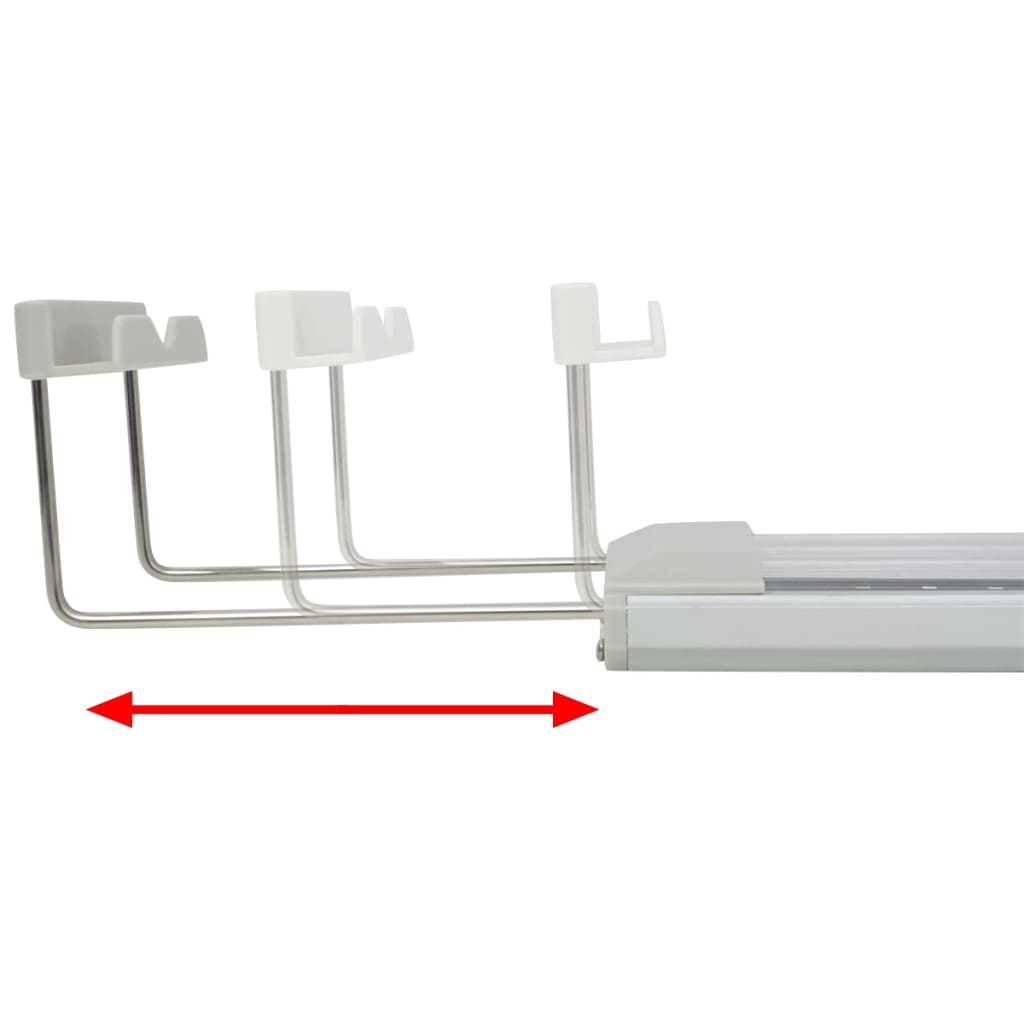 vidaXL Aquariumlamp LED IP67 50-60 cm aluminium