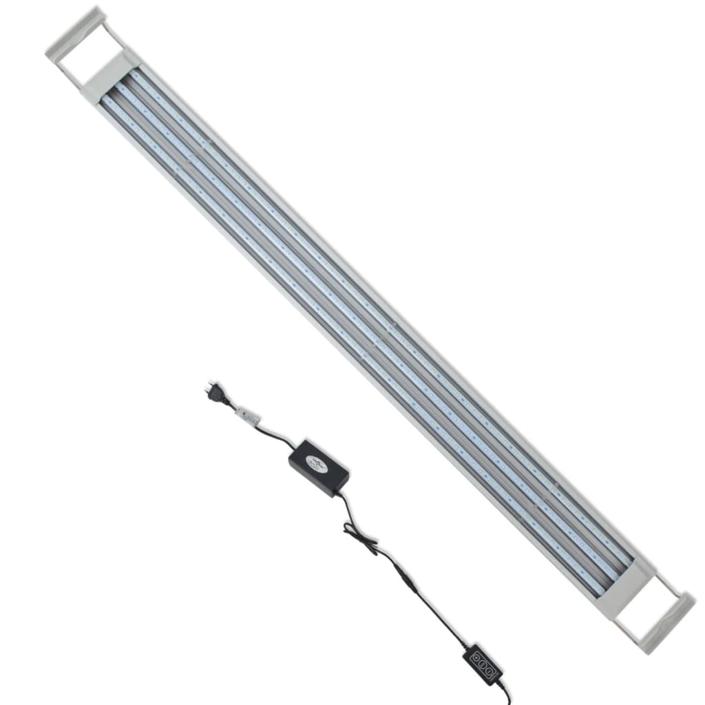 vidaXL Aquariumlamp LED IP67 50-60 cm aluminium