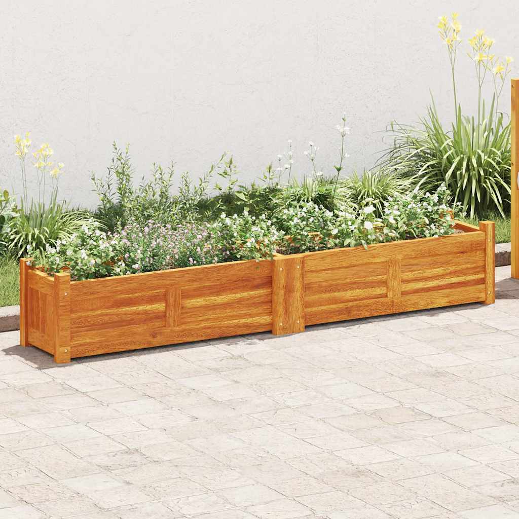 vidaXL Plantenbak verhoogd 76x27,6x25 cm acaciahout