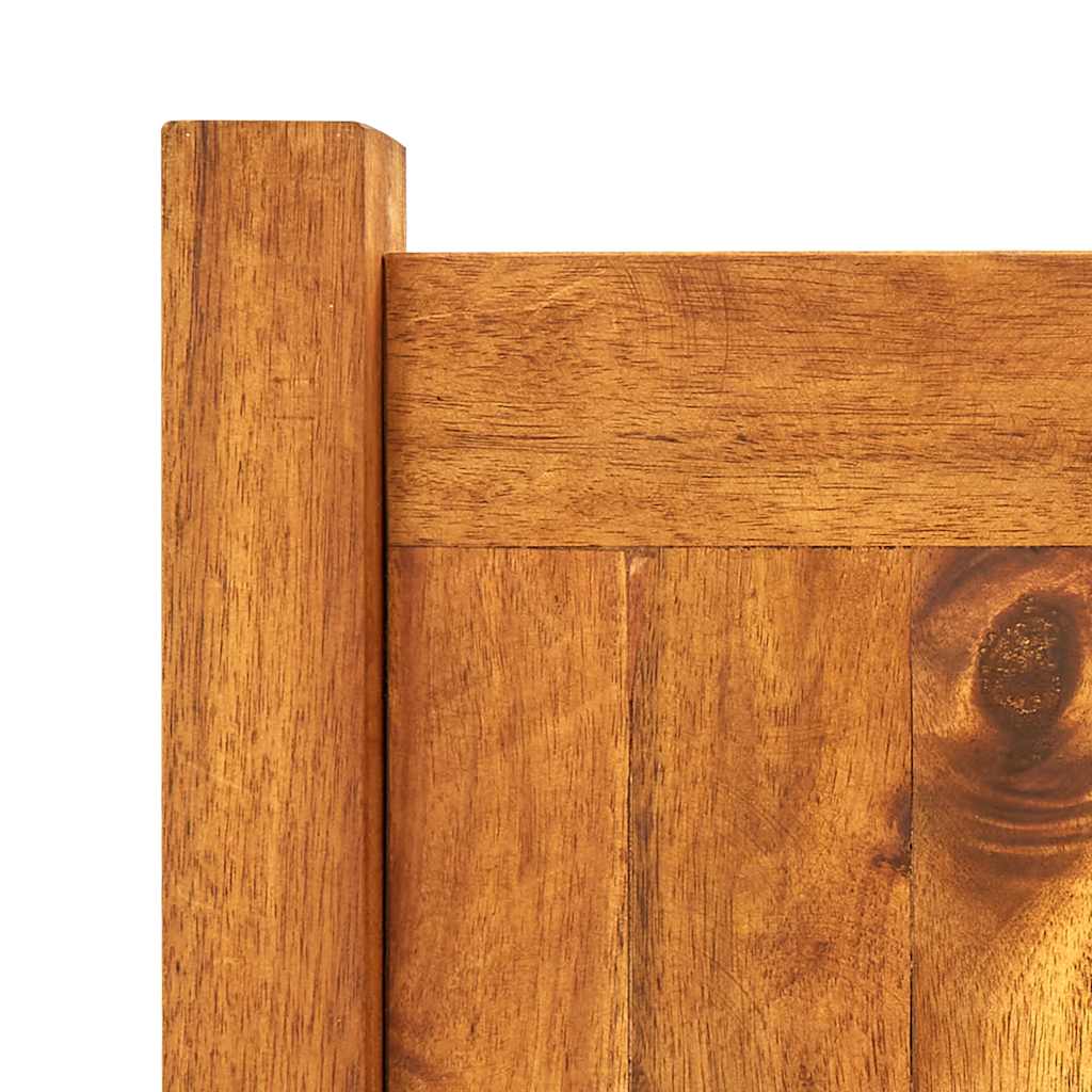 vidaXL Plantenbak verhoogd 76x27,6x25 cm acaciahout