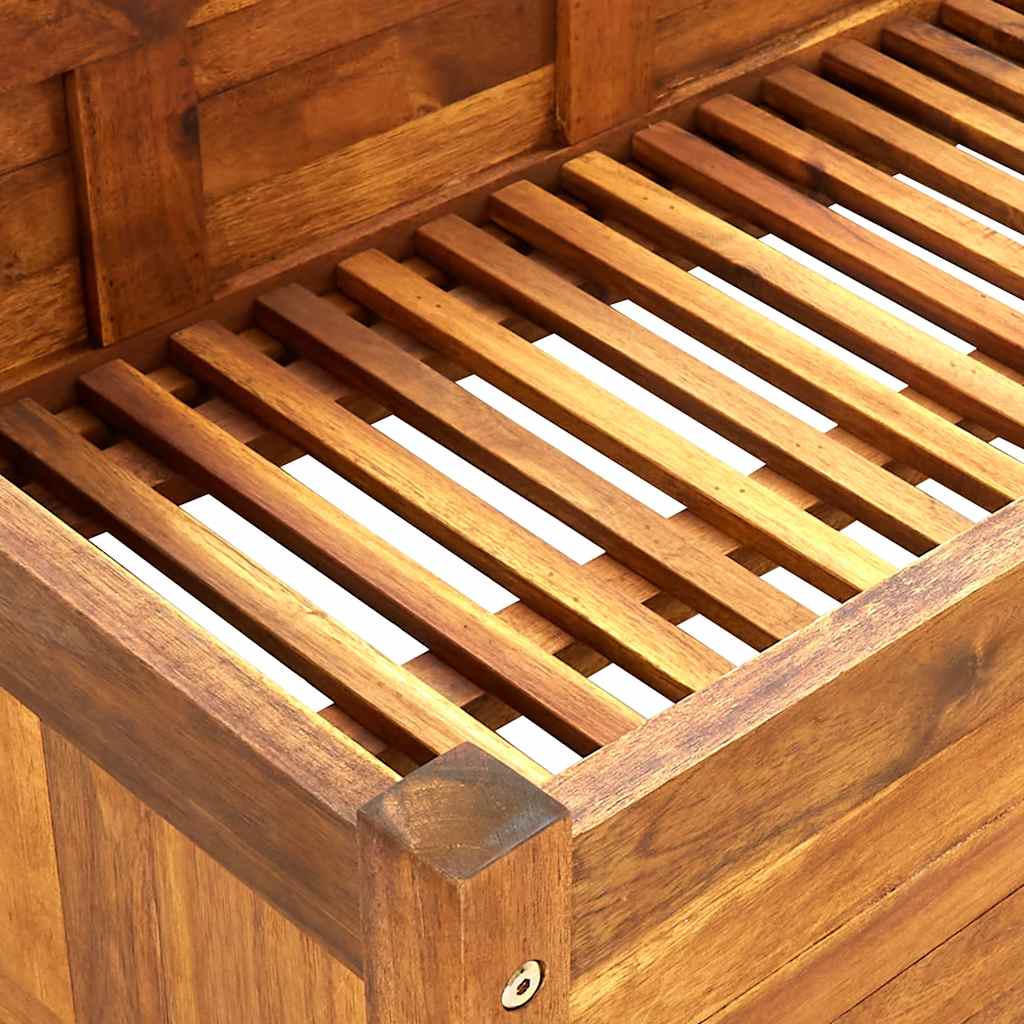 vidaXL Plantenbak verhoogd 76x27,6x25 cm acaciahout