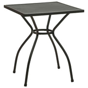 vidaXL Bistrotafel 50x50x70 cm staalgaas