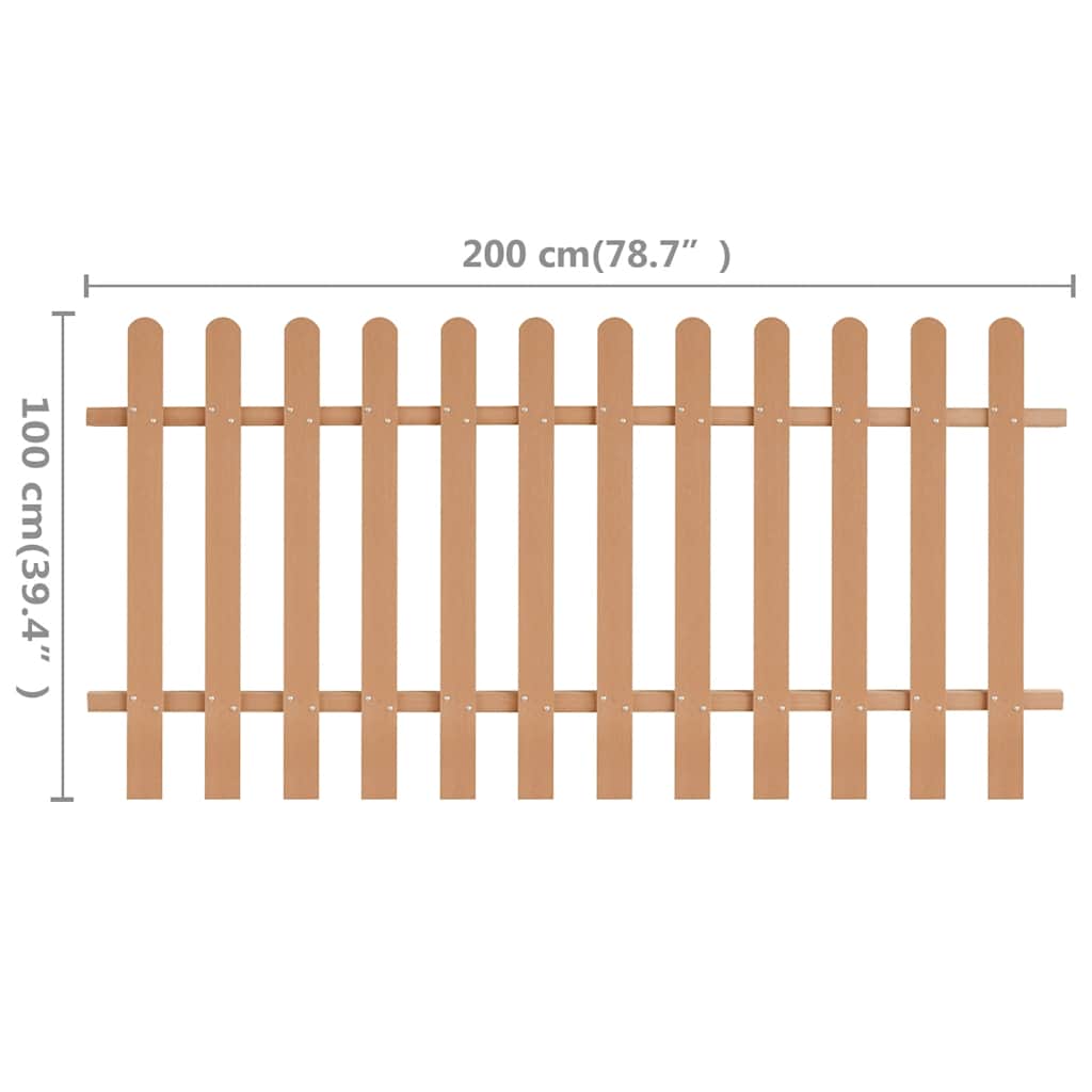 vidaXL Hek 200x100 cm HKC