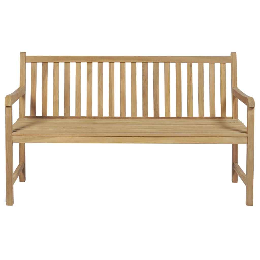 vidaXL Tuinbank 120 cm teakhout