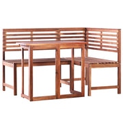 vidaXL 2-Piece Bistro Set Solid Acacia Wood