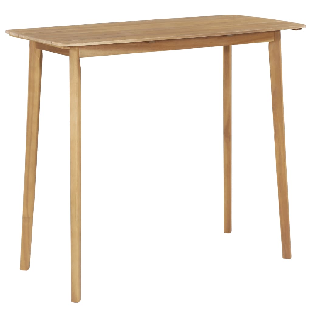 vidaXL Bartafel 60x60x105 cm massief acaciahout