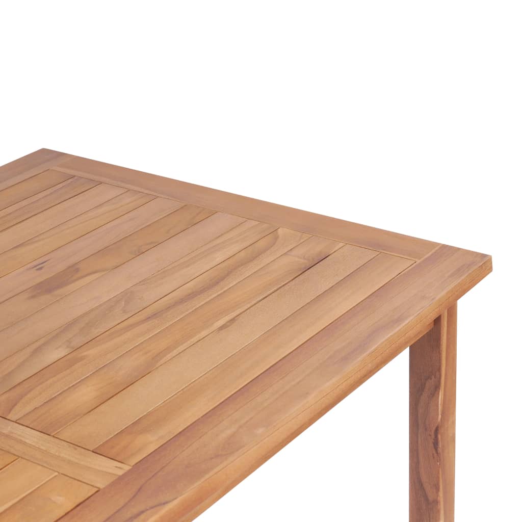 vidaXL Tuinbartafel 120x65x110 cm massief teakhout